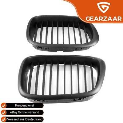 Kühlergrill Nieren Grill Ersatz für 5er E39 M5 1998-2003 L+R Einzelsteg Paar