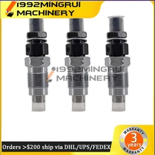 3X Fuel Injector 16082-53903 19077-53000 For Kubota D1403 D1503 V1803 Engine