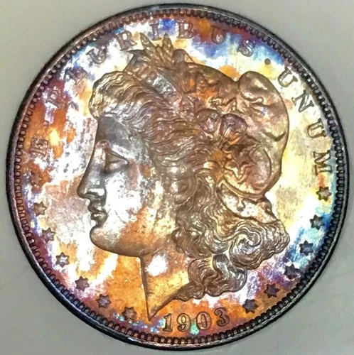 1903 O MORGAN DOLLAR! EXTREME RARITY! FLAWLESS GEMBU++ PROOF LIKE! WOW NR #64614