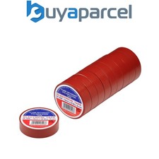 Image of Draper 29507 Brown PVC Electrical Insulation Tape, 19mm x 20m (Pack of 10)