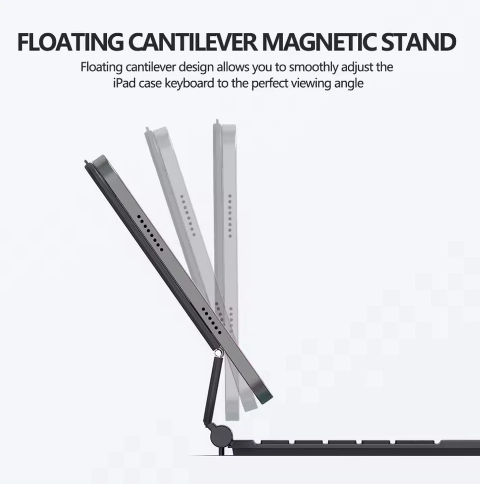 Magic Keyboard for iPad Mini 6/7th Generation Smart Cover Magnetic Case - Image 2 of 4