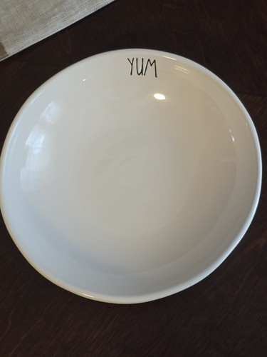 Rae Dunn YUM Pasta Bowl Size 8.5 " - Picture 2 of 7
