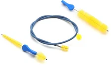 MusicNomad MN765 3 Piece Trumpet Brush Set (5-pack) Bundle