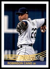 Robinson Cano 2018 Donruss #261 Mariners MLB READ FREE SHIPPING AutographDen
