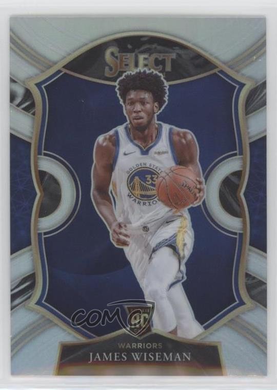 2020-21 Panini Select Concourse Silver Prizm James Wiseman #62 5y7