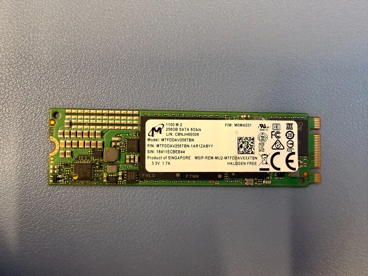 25+ Micron M.2 Interface 256 GB Solid State Drives for sale