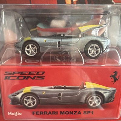  Ferrari Monza SP1 Speed Icons 1/64 Diecast Maisto Limited Edition