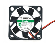 1PC SUNON 4010 KDE1204PFV2 DC12V 1.0W 4CM 2-wire silent cooling fan