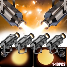 UKING Dual-Color 200W COB LED Spotlight Audience Blinder Light Pinspot Lighting