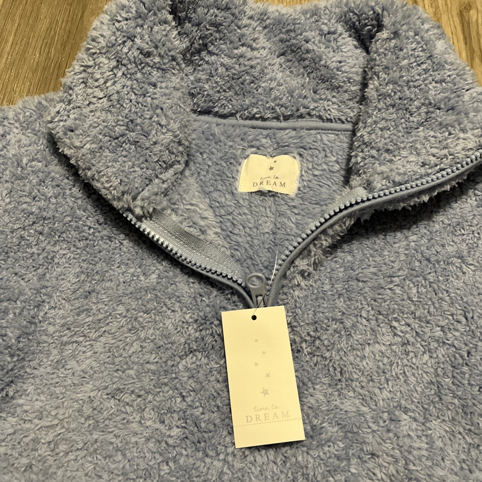 New Matalan Light Blue Lounge Fleece for Ladies Size 8-10 image 4