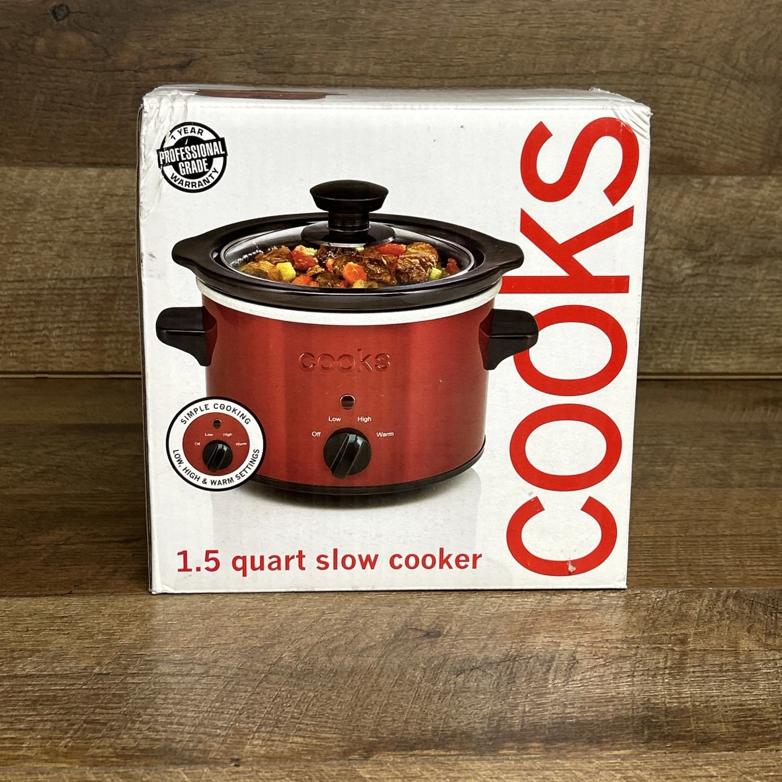 1.5 Quart Slow Cooker-JC Penny Home-Cooks-New In Box