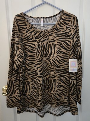 Lularoe Lynnae XL New w/ tags Animal Print Tiger Unicorn so cute
