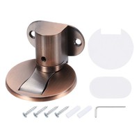 Magnet. TüRstopper, Klebeband/Schrauben, Schlafzimmer/BüRo/Bad, Rotbronze