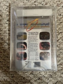 NES Life Force VGA 75+ Black Seal Konami 1988 CIB Graded EX+/NM
