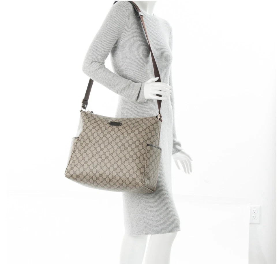 Gucci GG Supreme Gucci GG Messenger Bag Brown Canvas/Leather - Image 2 of 4