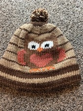 Kids Maddiehat Soft Knit Owl Beanie