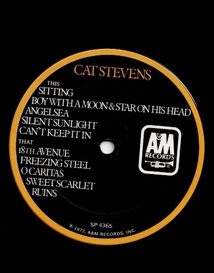 CAT STEVENS catch bull at four U.S. A&M LP SP-4635_orig 1972 gatefold - Image 4 of 4