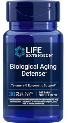 Life Extension Biological Aging Defense 30 Caps Telomere length/DNA methylation
