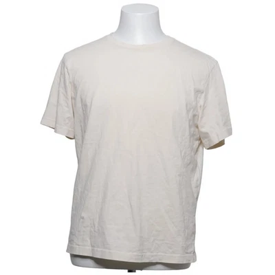 Zara, t-shirt, taille : L, beige, coton, unicolore, homme #Stq - Photo 1/4