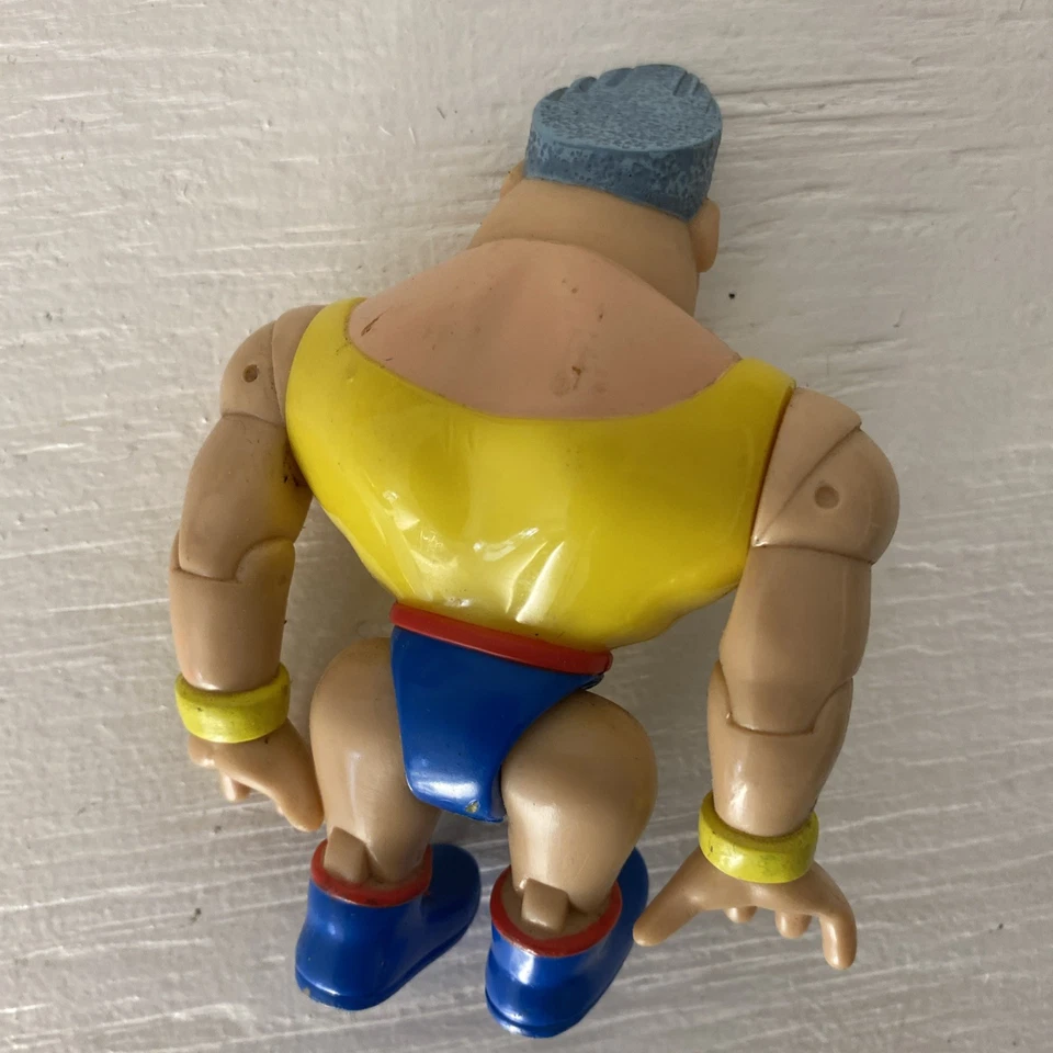 Figura Disney Pixar Toy Story Levantamiento de Pesas Rocky Gibraltar Rara De Colección 2002 Foto 2 de 3