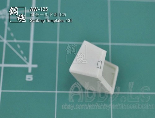 Plantillas de trazado grabadas con detalle de modelo AW125 para MG 1/100 HG RG 1/144 PG 1/60 - Imagen 9 de 10