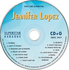 JENIFER LOPEZ VOL II Karaoke SKG-943 SuperStar CD G New In Sleeves