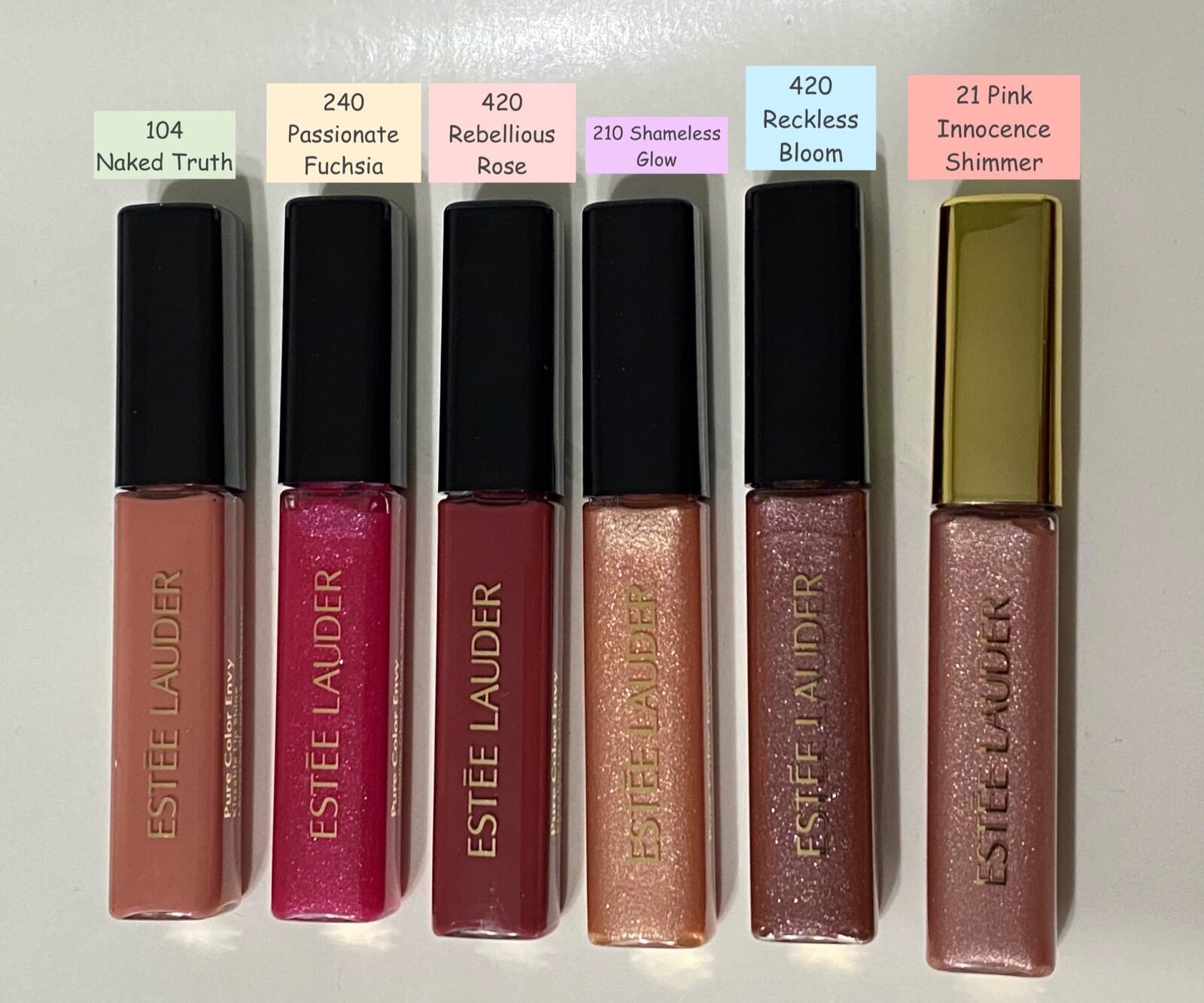 Estee Lauder Pure Color Envy Lip Gloss Mini Travel size .16oz/4.6ml