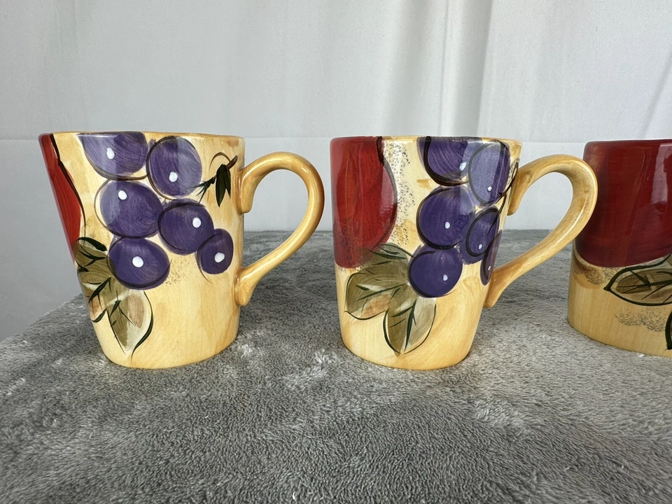 Juego de vajilla Verdona cerámica Home Trends 12 piezas. Colorido patrón de frutas Foto 2 de 4