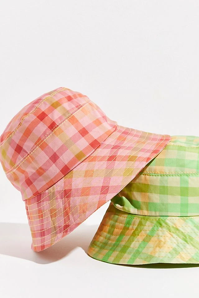 Free People x Find me now Georgia Plaid Bucket Hat BNWT RRP£32