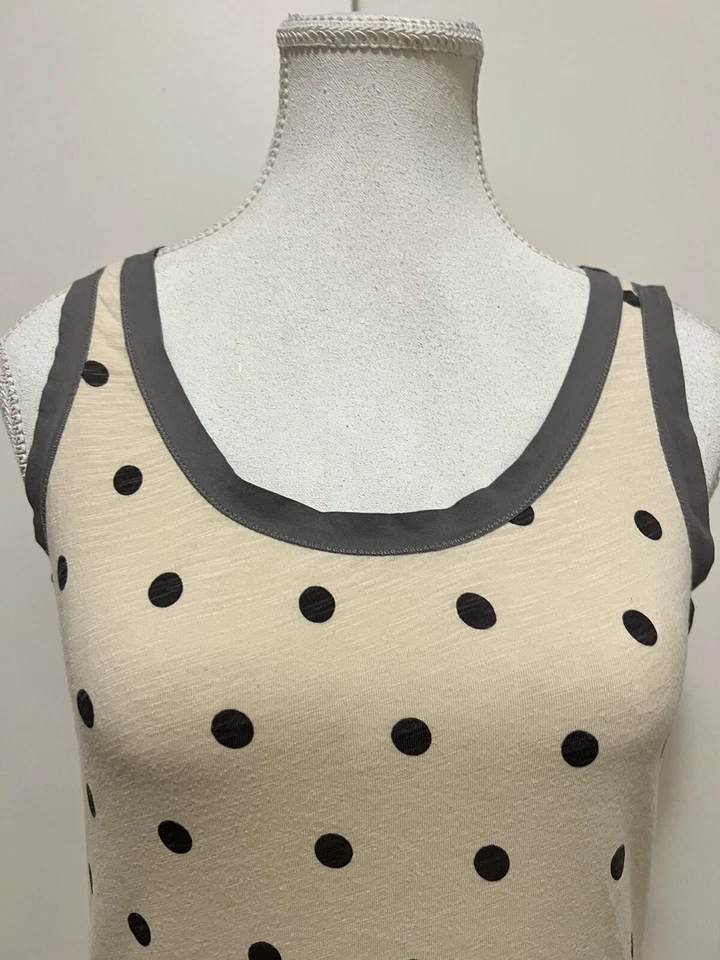 Trenery top women XXS tank sleeveless 100% cotton item45 - image 2 of 4
