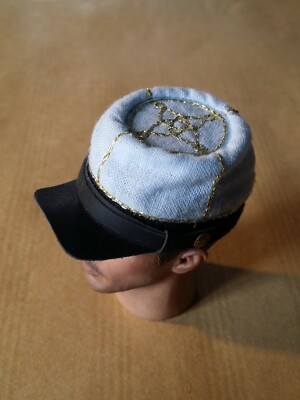 1/6 Battle Gear Toys Kepi CSA 505 B2 General Kepi Grey - Guerre de