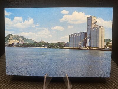 POSTCARD: ￼ View Of Grain Elevators Redwing Minnesota￼ J15