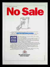 Philip Morris Anti-Underage Smoking 1995 Trade Print Magazine Ad Poster ADVERT