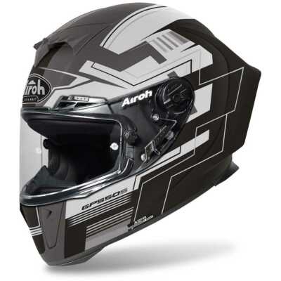 CASCO HELM INTEGRAL GP550 S CHALLENGE SCHWARZ MATT AIROH GRÖSSE XL