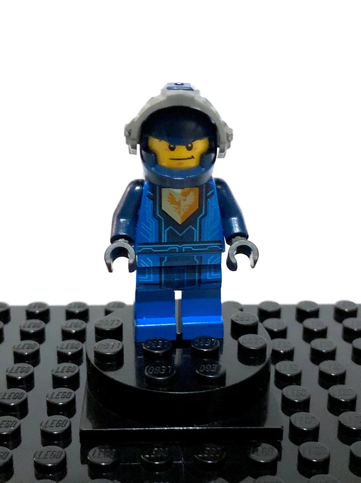 LEGO Nexo Knights, Figurine CLAY MOORINGTON BATTLE SUIT - nex083, set 70362, TBE - Photo 2/4