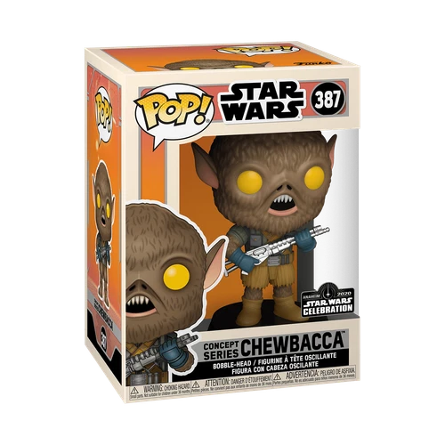 Funko Pop! Vinyl: Star Wars - Concept Series: Chewbacca - Star Wars Celebration
