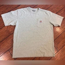 Carhartt pocket tee men’s Large mint green speckled Loose Fit soft comfort work