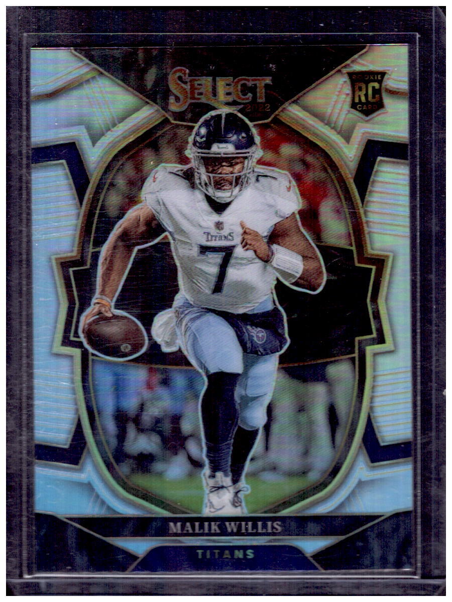 2022 Panini Select #38 Malik Willis Silver Prizm