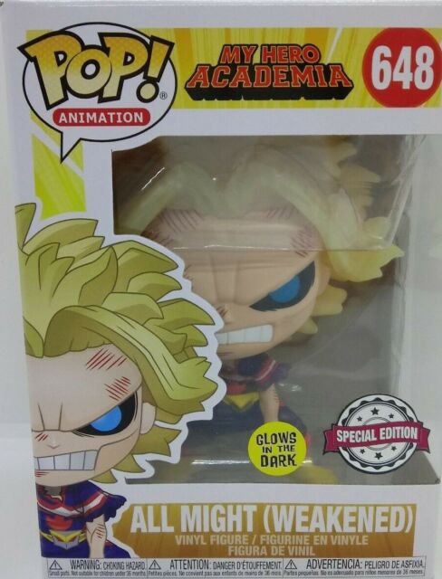 All Might (Weakened) (GITD) (My Hero Academia) Funko Pop! (BoxLunch Exclusive) | eBay