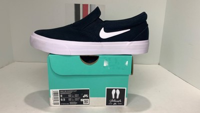 NEW Nike SB Charge Slip Size (WMNS Size Black White CT3523