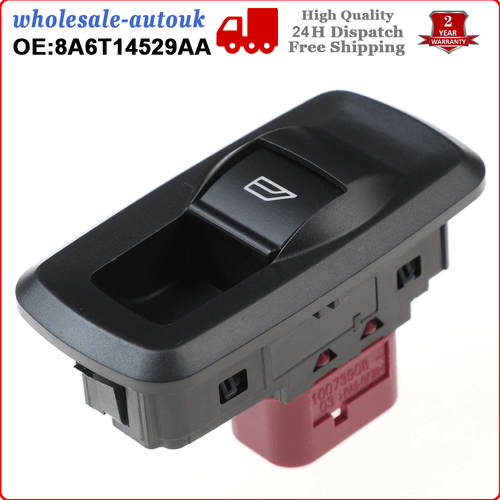 FOR FORD FIESTA MK7 2009 - 2012 FRONT DOOR PASSENGER SIDE WINDOW CONTROL SWITCH - Picture 9 of 9