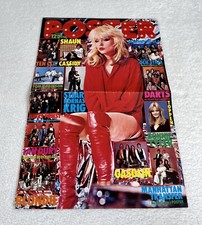 Blondie 1978 Debbie Harry Cover Swedish Poster Music Magazine 1970s Vintage