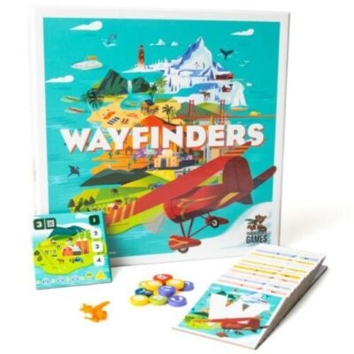 Wayfinders Brettspiel BRANDNEU, VERSIEGELT (BESCHÄDIGTE BOX)
