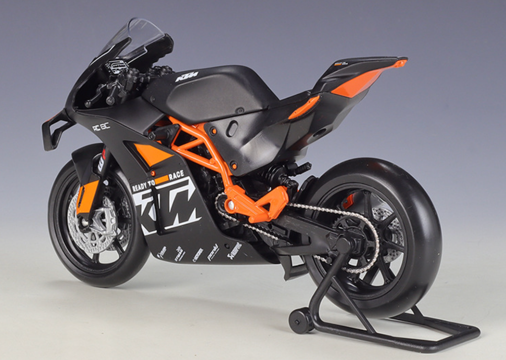 WELLY 1:12 Black KTM RC 8C Sports Racing Model Diecast Metal