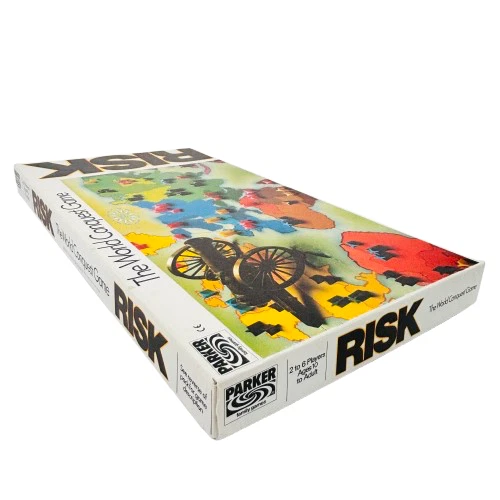 Risk The World Conquest Game By Parker Brothers 1985 Vintage Complete  - Image 4 of 4