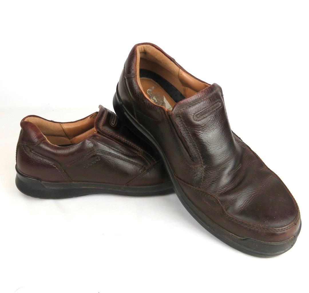 Loafer Ecco Saudi Arabia Ecco Men's Brown Leather Slip-On Loafer