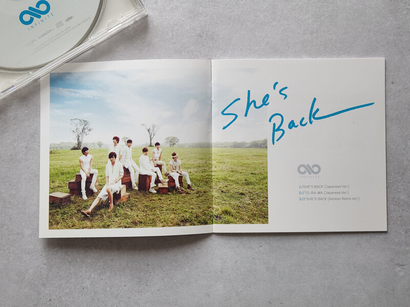 K-POP・アジア INFINITE She's back CD+DVD K-POP・アジア INFINITE She's back CD DVD K-POP・アジア