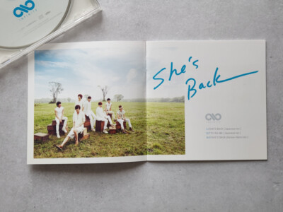 INFINITE She's Back CD Japanese Kpop JAPAN | eBay