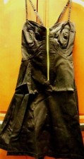 Dress Black Exposed Zip Venus Sleeveless Misses size 2 New