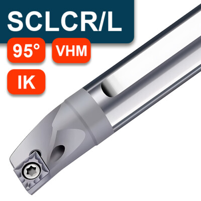 VHM-Bohrstange SCLCR/L mit Innenkühlung, Innendrehmeißel mit IK für CCMT, CCGT
